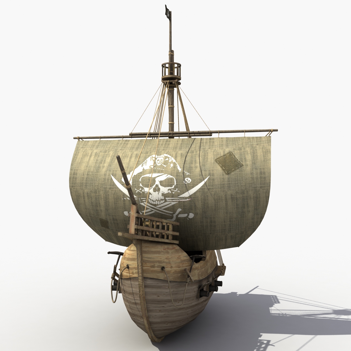 3d model Pirate Ship