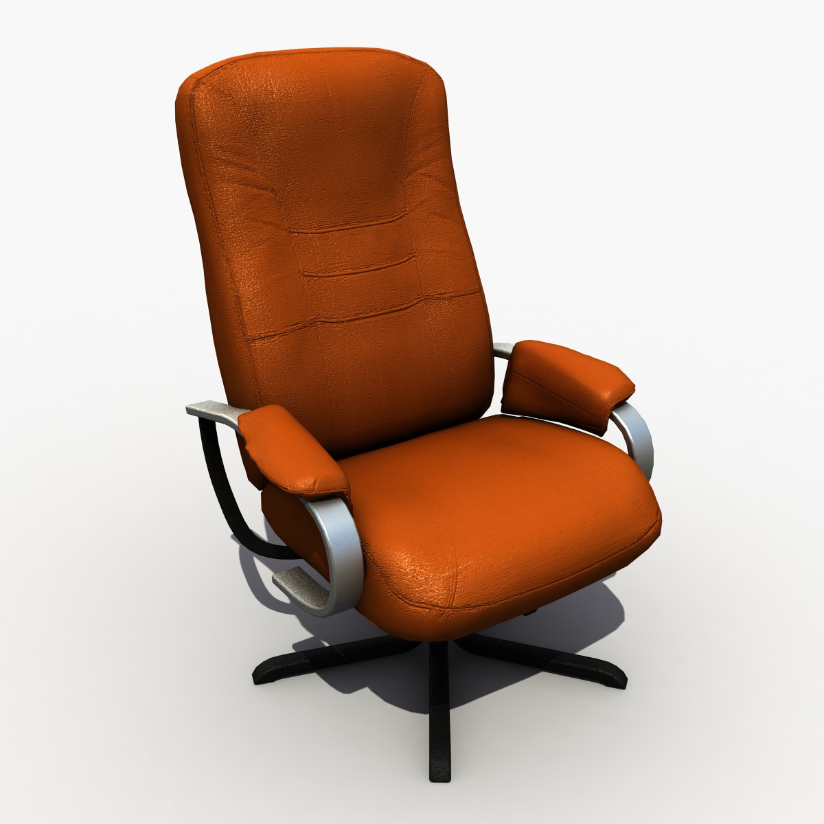 3D модель Коженное Офисное Кресло (Leather Chair)