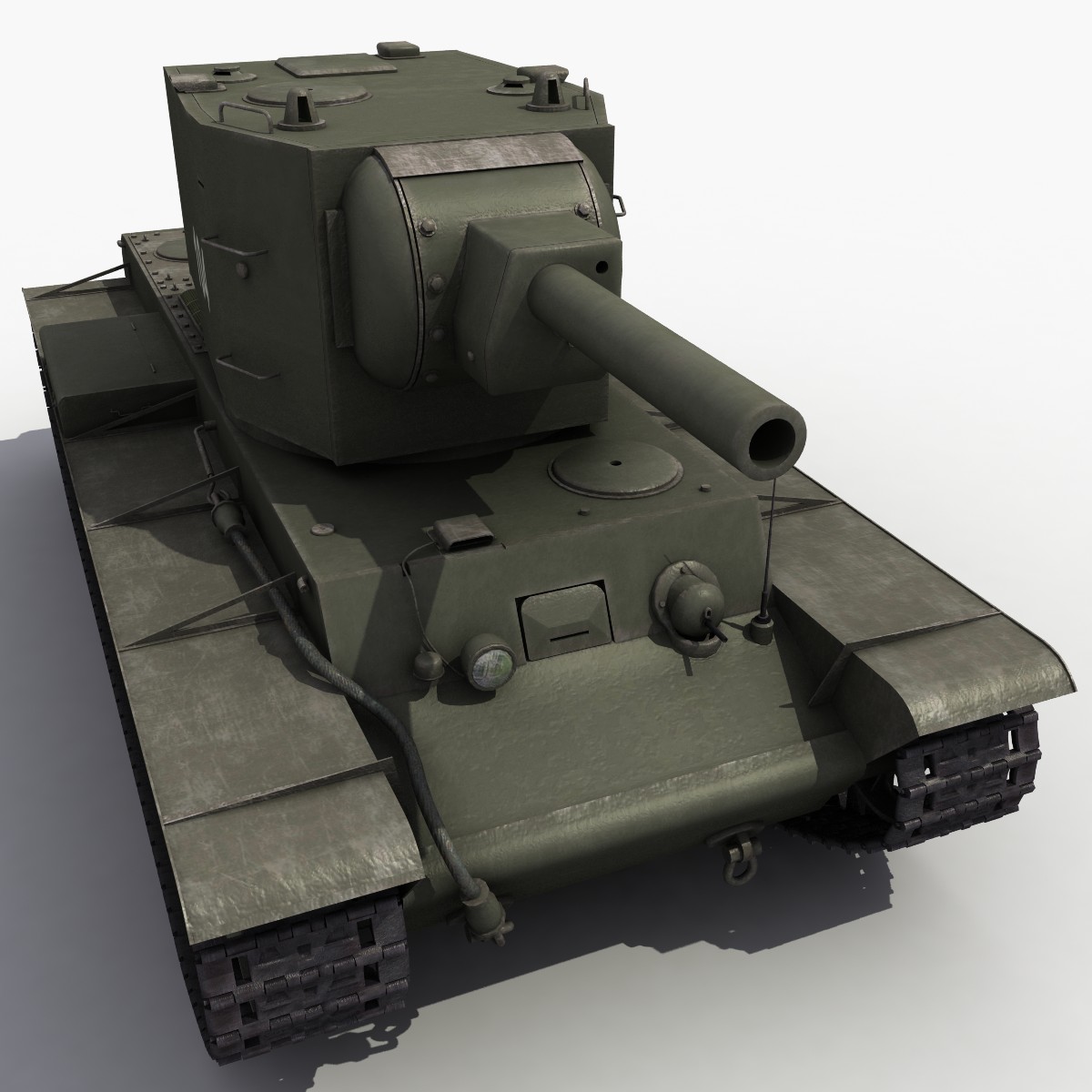 КВ-2 Советский тяжелый штурмовой танк